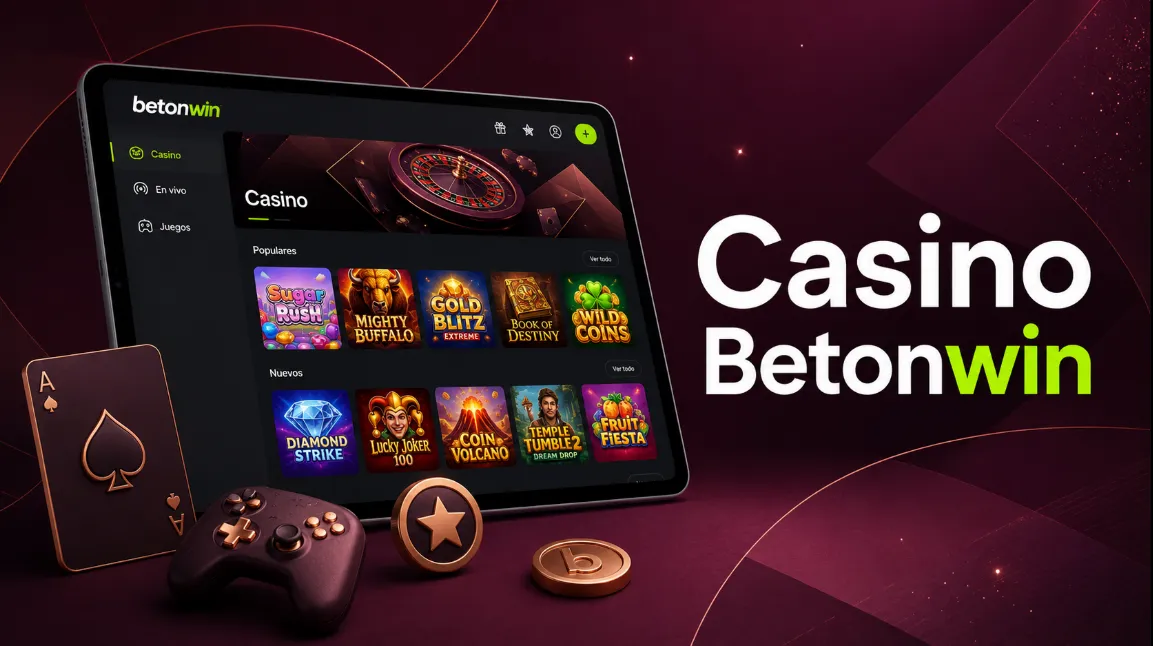 Betonwin Casino desde el lobby principal